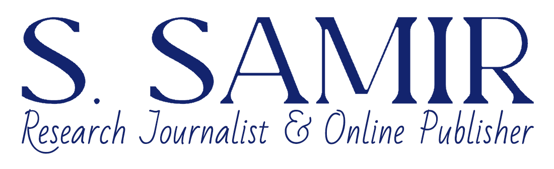 Said Samir - Research Journalist & Online Publisher