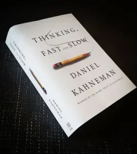 Thinking, Fast and Slow by Daniel Kahneman cover
